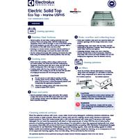 Electric Solid Top Eco Top - Marine USPHS